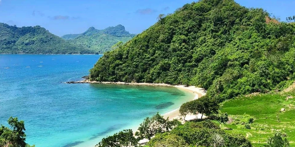 Pantai Belongas di Pulau Lombok